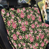 Vintage Pink Rose Floral Print Pet Car Seat Cover-grizzshop