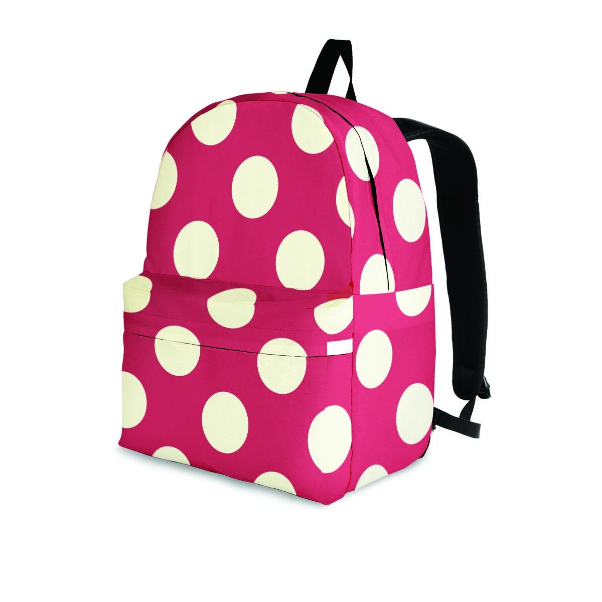 Vintage Red Polka Dot Backpack-grizzshop