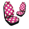 Vintage Red Polka Dot Car Seat Covers-grizzshop