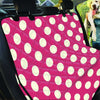 Vintage Red Polka Dot Pet Car Seat Cover-grizzshop