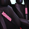 Vintage Red Polka Dot Seat Belt Cover-grizzshop