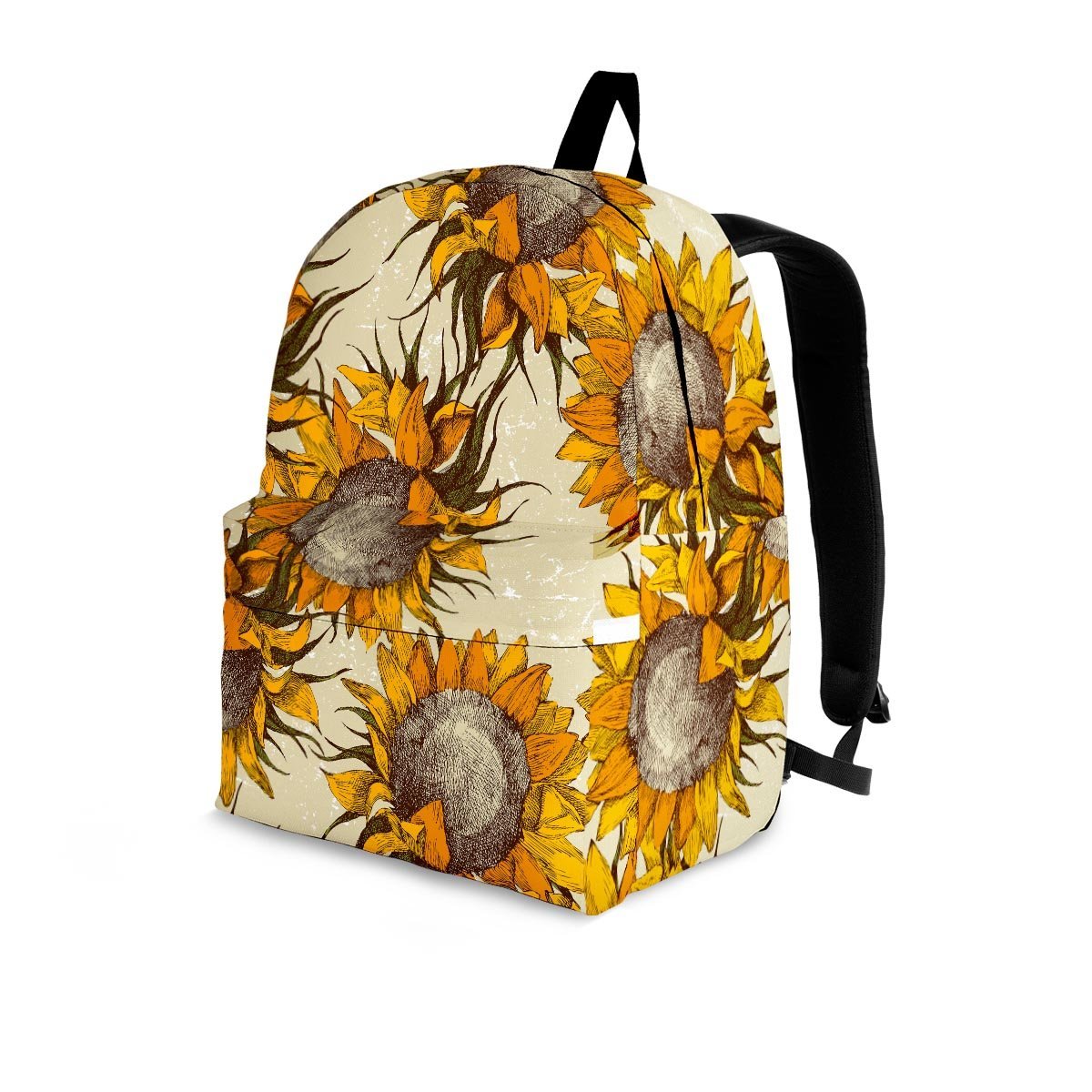 Vintage Sunflower Backpack-grizzshop