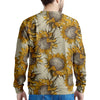 Vintage Sunflower Men's Sweatshirt-grizzshop