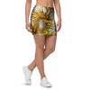 Vintage Sunflower Mini Skirt-grizzshop