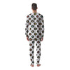 Vinyl Record Hand Drawn Print Pattern Men's Pajamas-grizzshop