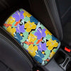 Violet Hibiscus Flower Hawaiian Print Car Console Cover-grizzshop