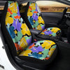 Violet Hibiscus Flower Hawaiian Print Car Seat Covers-grizzshop