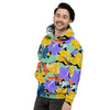 Violet Hibiscus Flower Hawaiian Print Men's Hoodie-grizzshop