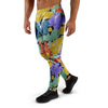 Violet Hibiscus Flower Hawaiian Print Men's Joggers-grizzshop