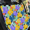 Violet Hibiscus Flower Hawaiian Print Pet Car Seat Cover-grizzshop