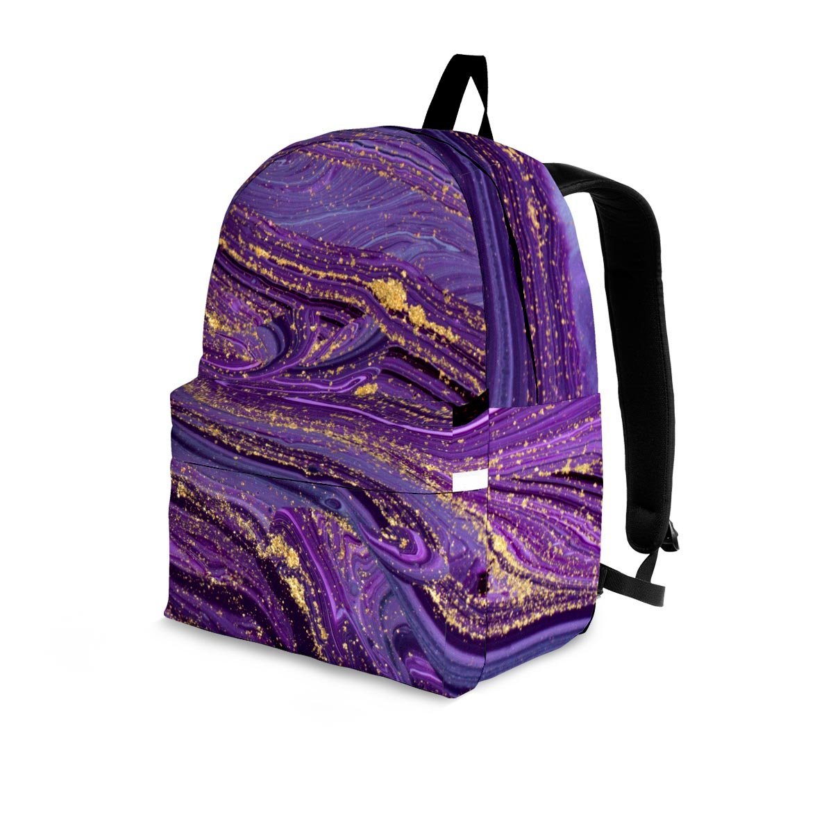 Violet Marble Backpack-grizzshop