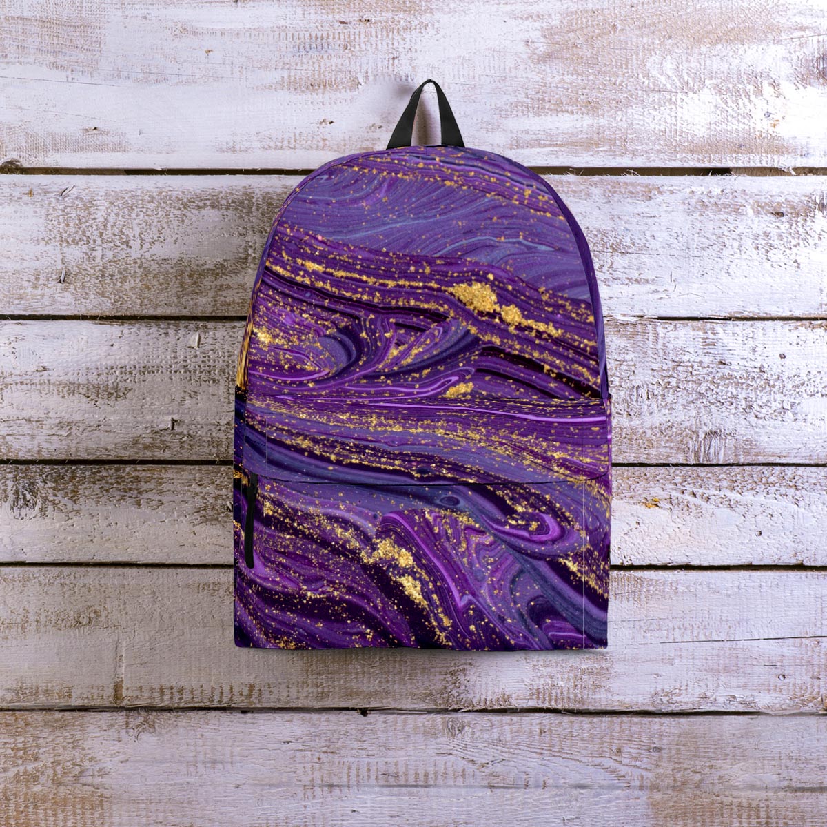 Violet Marble Backpack-grizzshop