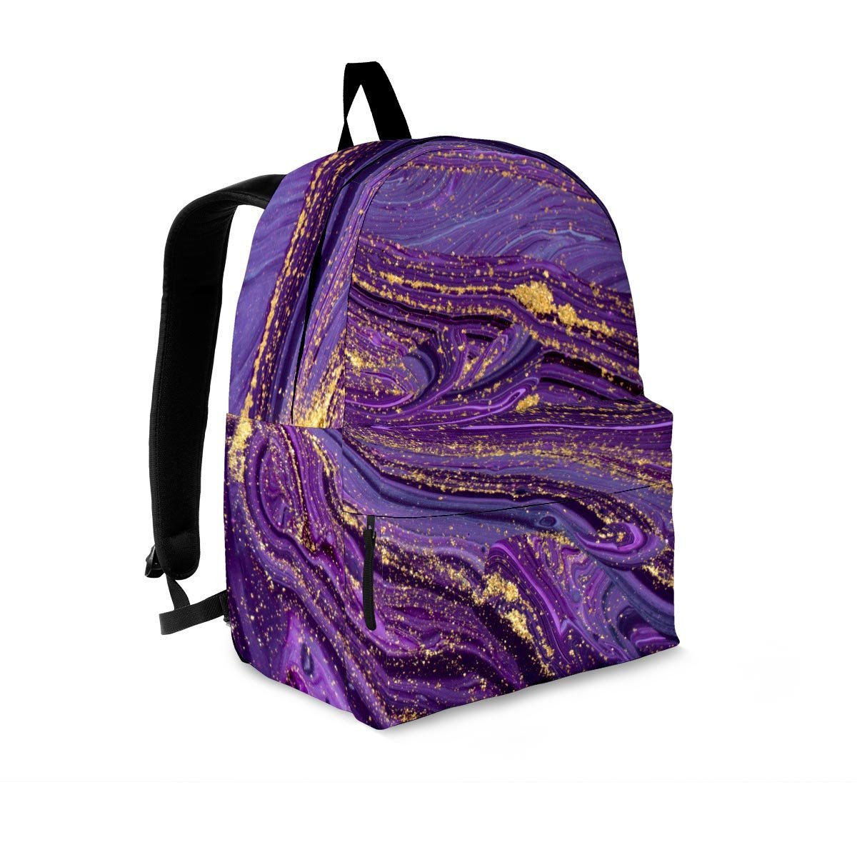 Violet Marble Backpack-grizzshop