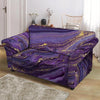 Violet Marble Loveseat Cover-grizzshop