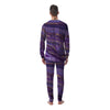 Violet Marble Men's Pajamas-grizzshop