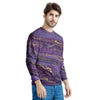 Violet Marble Men's Sweatshirt-grizzshop