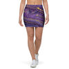 Violet Marble Mini Skirt-grizzshop