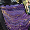 Violet Marble Pet Car Seat Cover-grizzshop