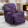 Violet Marble Recliner Cover-grizzshop