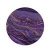 Violet Marble Round Rug-grizzshop