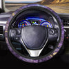 Violet Marble Steering Wheel Cover-grizzshop