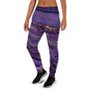 Violet Marble Women's Joggers-grizzshop