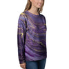 Violet Marble Women's Sweatshirt-grizzshop