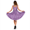 Violet Paisley Bandana Print Dress-grizzshop