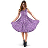 Violet Paisley Bandana Print Dress-grizzshop