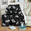 Violin Pattern Print Blanket-grizzshop