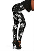 Violin Pattern Print Women Leggings-grizzshop