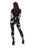 Violin Pattern Print Women Leggings-grizzshop