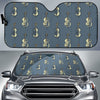 Violin Print Pattern Car Sun Shade-grizzshop