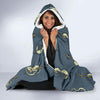 Violin Print Pattern Hooded Blanket-grizzshop