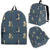 Violin Print Pattern Premium Backpack-grizzshop