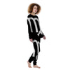 Virgo Sign White And Black Print Women's Pajamas-grizzshop