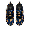 Virgo Zodiac Purple Print Pattern Black Sneaker-grizzshop