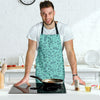 Virus Bacteria Pattern Print Men's Apron-grizzshop