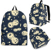 Virus Bacteria Print Pattern Backpack-grizzshop