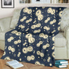 Virus Bacteria Print Pattern Blanket-grizzshop