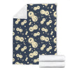 Virus Bacteria Print Pattern Blanket-grizzshop