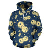 Virus Bacteria Print Pattern Men Women Pullover Hoodie-grizzshop