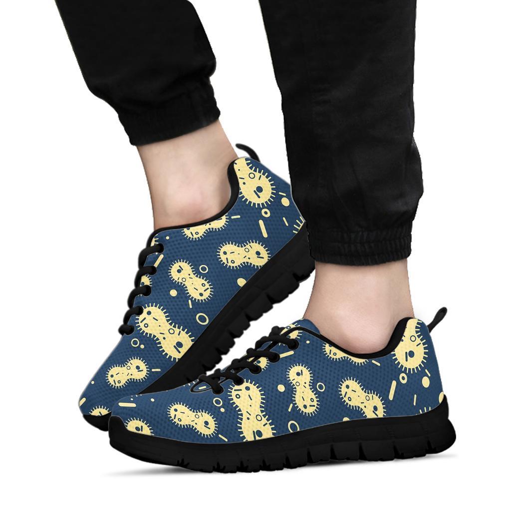 Virus Bacteria Print Pattern Sneaker Shoes For Men Women-grizzshop