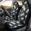 Virus Bacteria Print Pattern Universal Fit Car Seat Covers-grizzshop