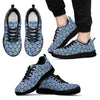 Volleyball Pattern Print Black Sneaker Shoes For Men Women-grizzshop