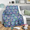 Volleyball Pattern Print Blanket-grizzshop