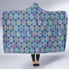 Volleyball Pattern Print Hooded Blanket-grizzshop