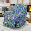 Volleyball Pattern Print Recliner Cover-grizzshop