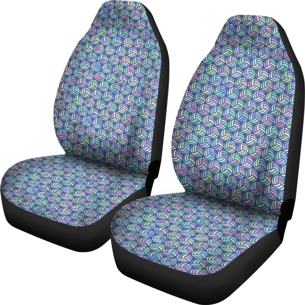 Volleyball Pattern Print Universal Fit Car Seat Cover-grizzshop