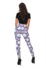 Volleyball Pattern Print Women Leggings-grizzshop